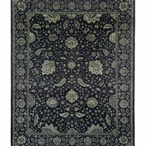 Ziegler Teppe - 309 x 246 cm - mørkeblå