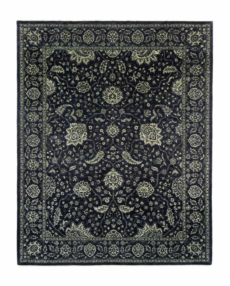 Ziegler Teppe - 309 x 246 cm - mørkeblå