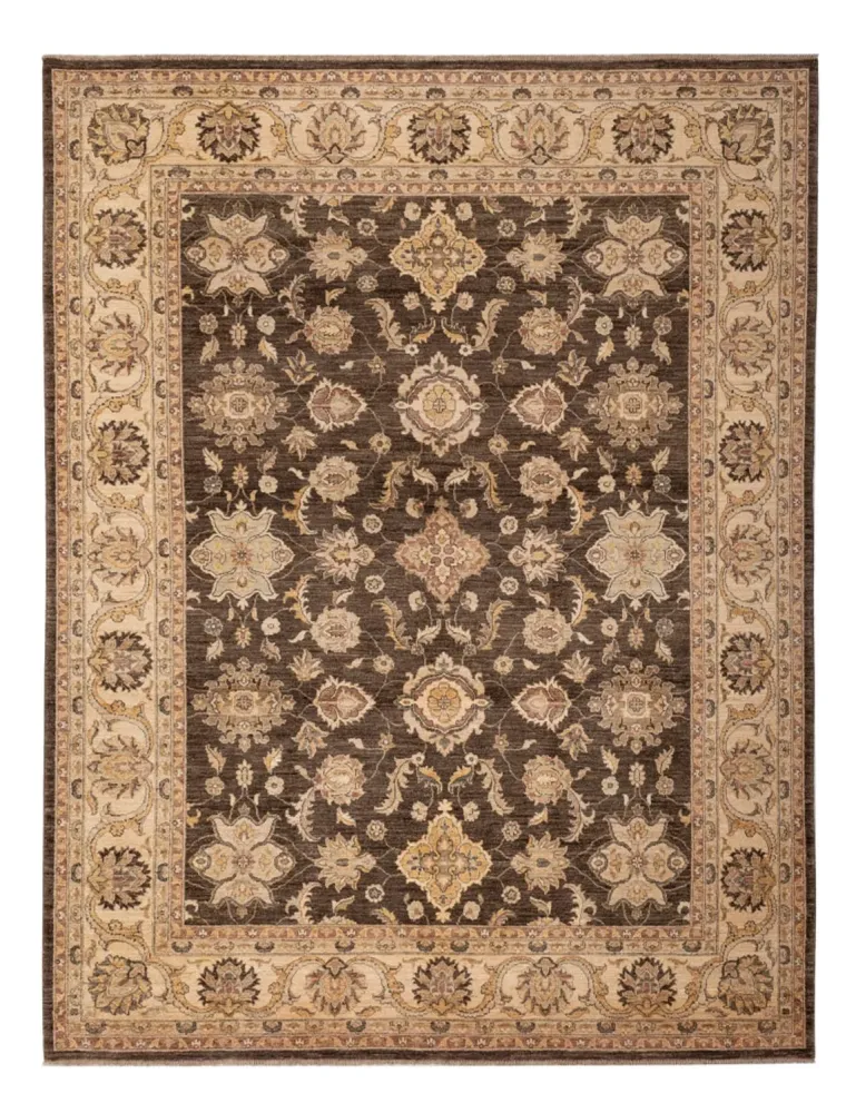 Ziegler Teppe - 319 x 252 cm - brun