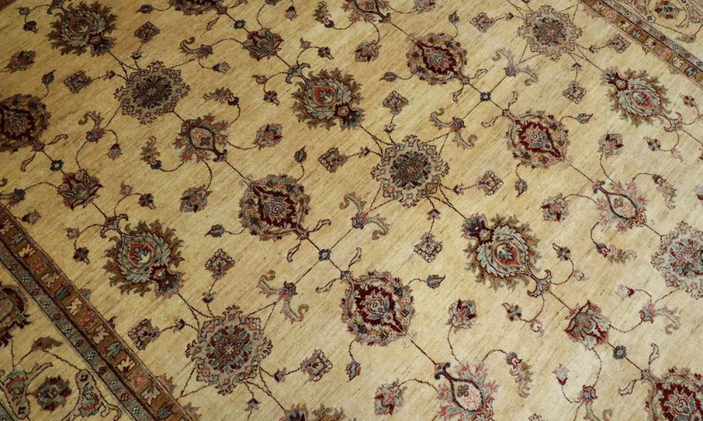 Ziegler Teppe - 346 x 249 cm - beige