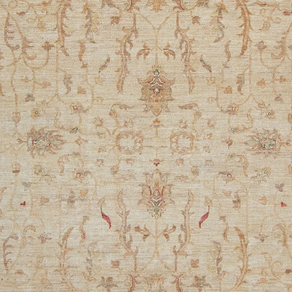 Ziegler Teppe - 347 x 245 cm - lys beige