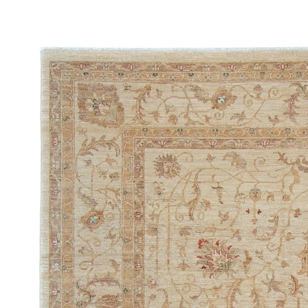 Ziegler Teppe - 347 x 245 cm - lys beige