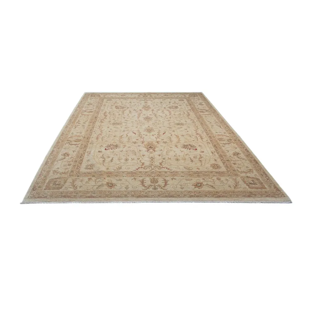 Ziegler Teppe - 347 x 245 cm - lys beige