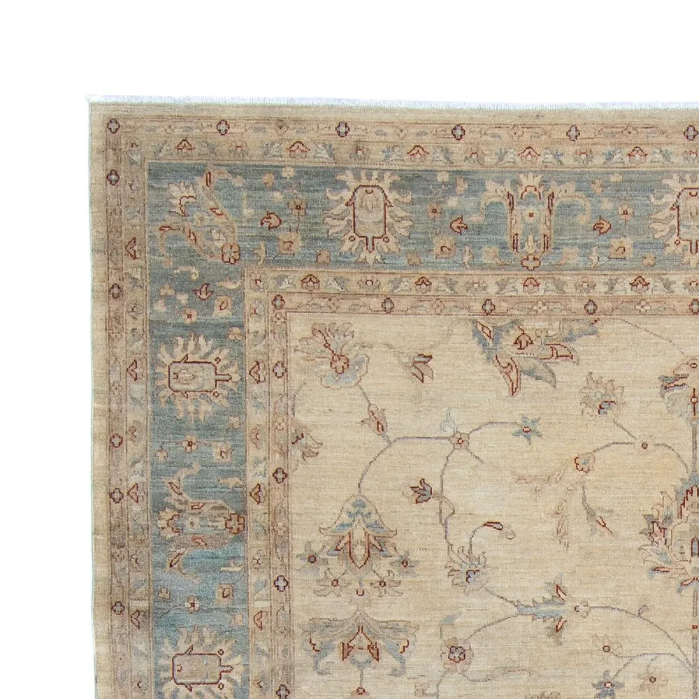 Ziegler Teppe - 347 x 250 cm - lys beige
