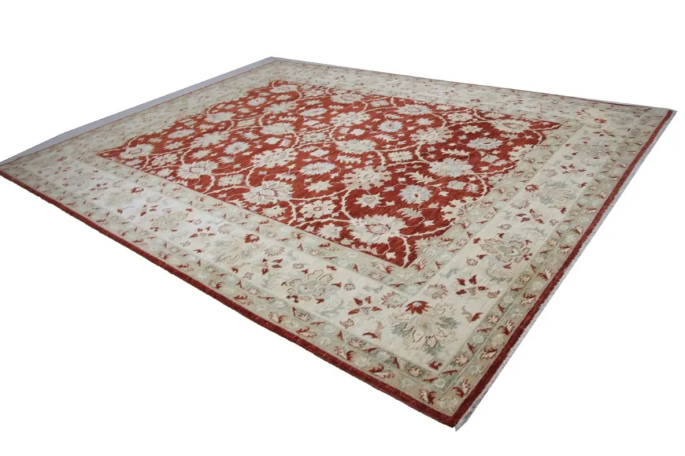 Ziegler Teppe - 350 x 274 cm - rød