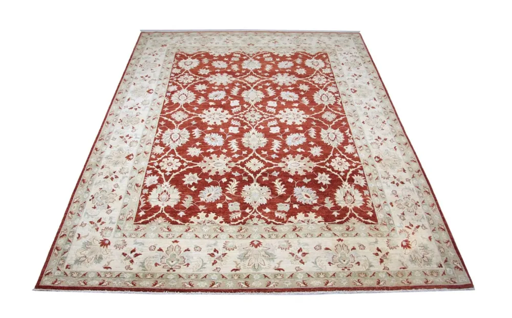 Ziegler Teppe - 350 x 274 cm - rød