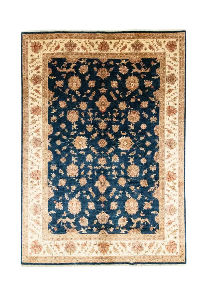 Ziegler Teppe - 352 x 247 cm - blå