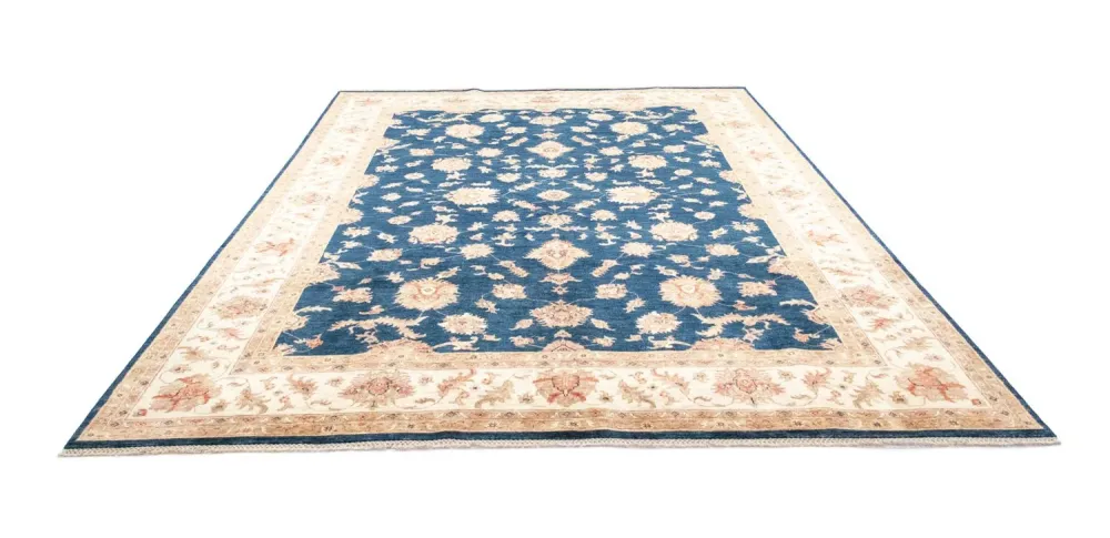 Ziegler Teppe - 352 x 247 cm - blå
