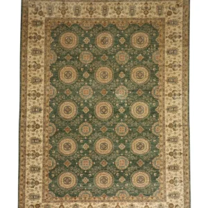 Ziegler Teppe - 356 x 273 cm - grønn