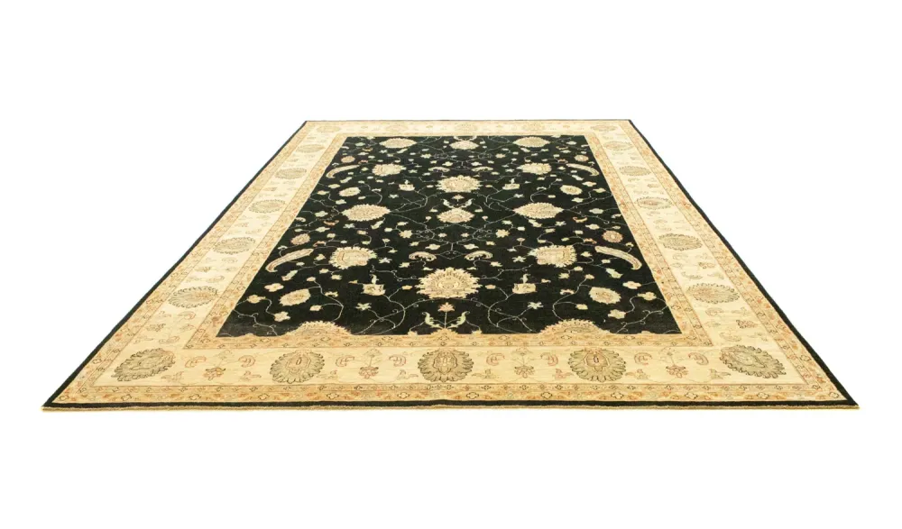 Ziegler Teppe - 357 x 248 cm - svart