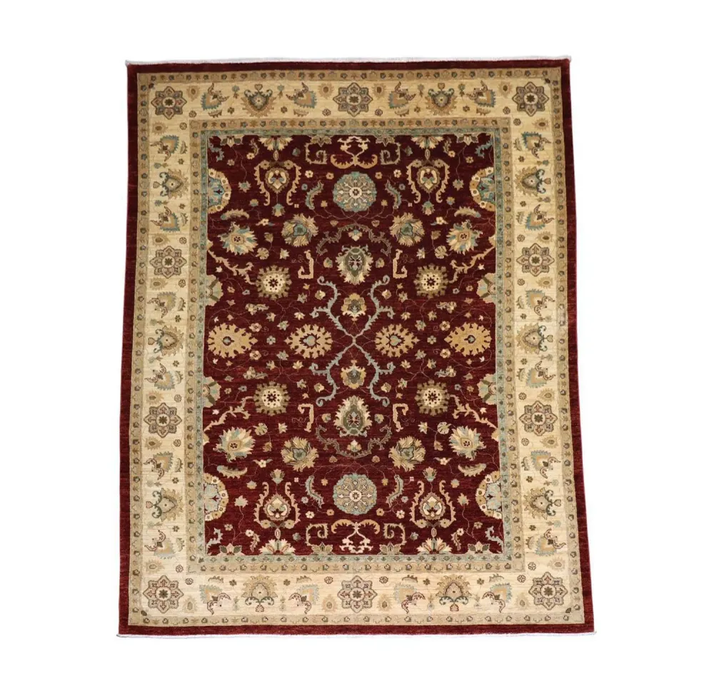 Ziegler Teppe - 357 x 276 cm - mørk rød