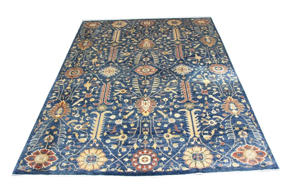 Ziegler Teppe - 362 x 277 cm - blå
