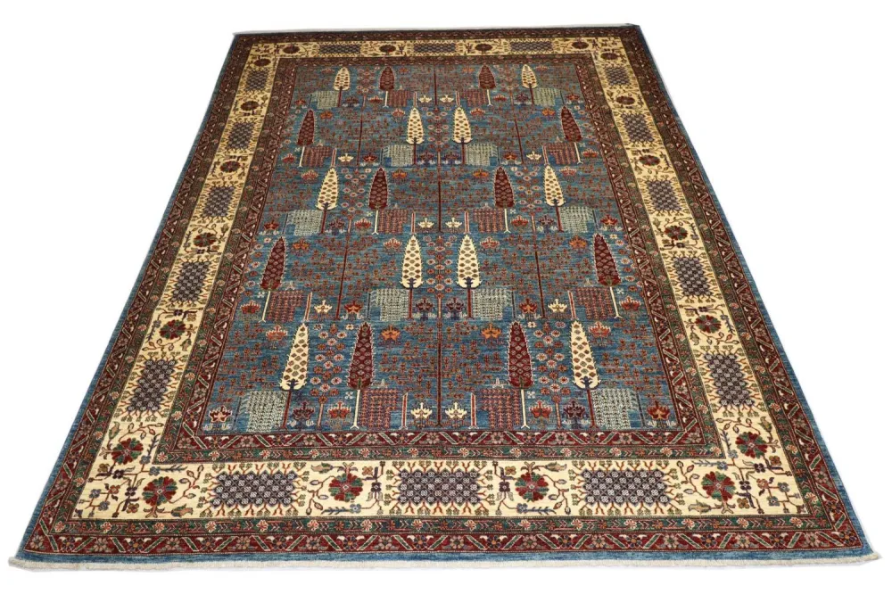 Ziegler Teppe - 362 x 281 cm - turkis