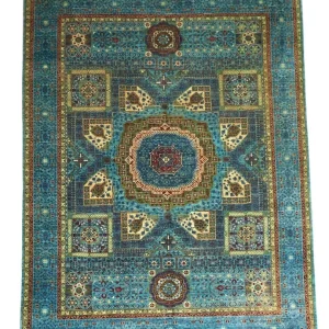 Ziegler Teppe - 368 x 271 cm - turkis