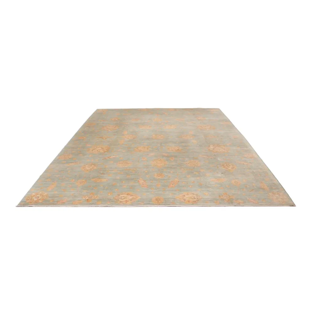 Ziegler Teppe - 402 x 306 cm - lyseblå