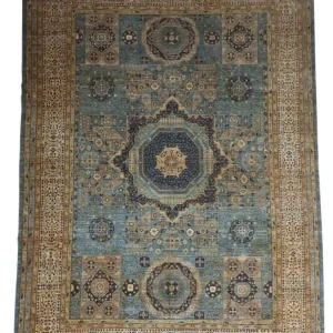Ziegler Teppe - 427 x 313 cm - blå