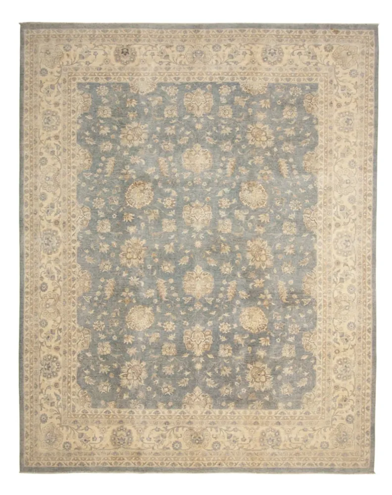 Ziegler Teppe - 440 x 347 cm - lysegrå