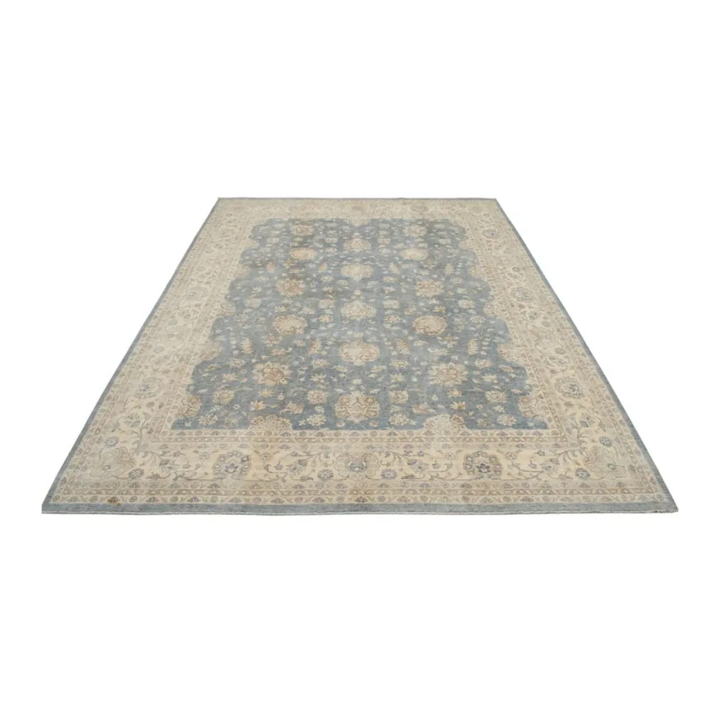 Ziegler Teppe - 440 x 347 cm - lysegrå