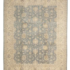 Ziegler Teppe - 440 x 347 cm - lysegrå