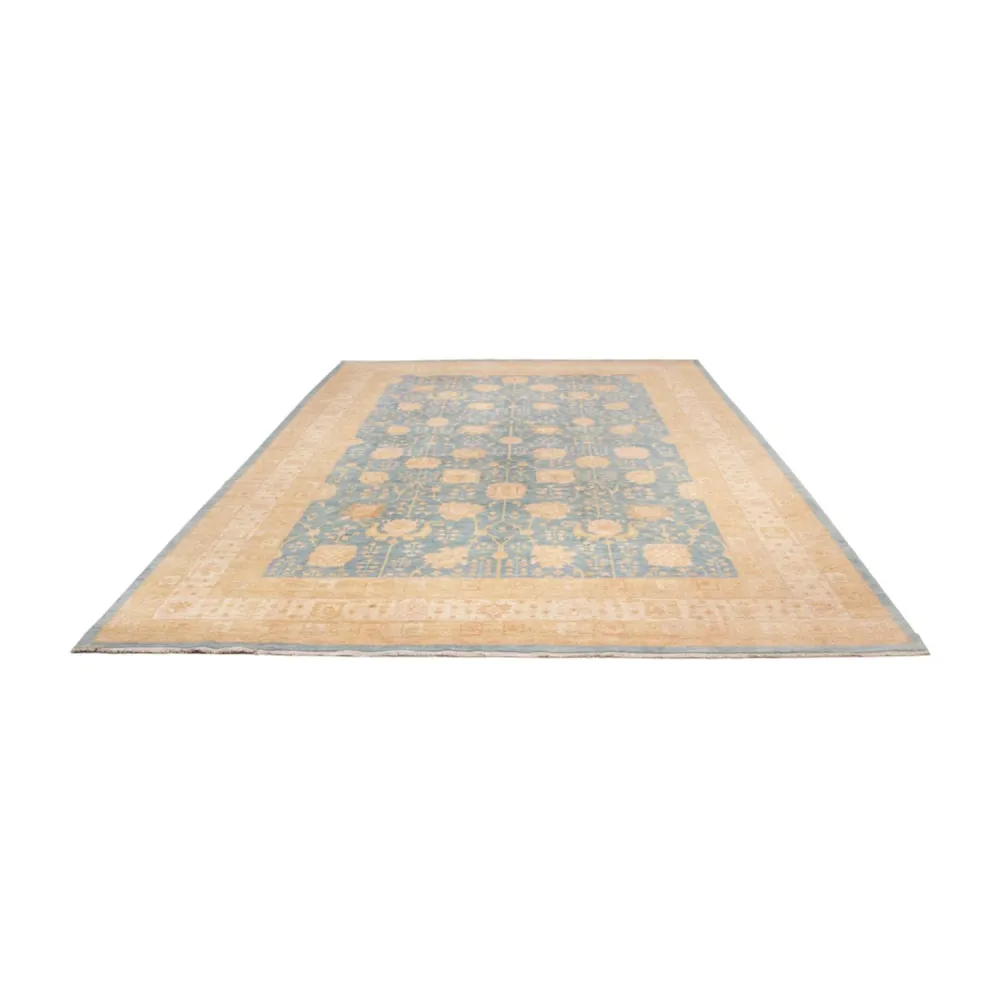 Ziegler Teppe - 441 x 306 cm - lyseblå