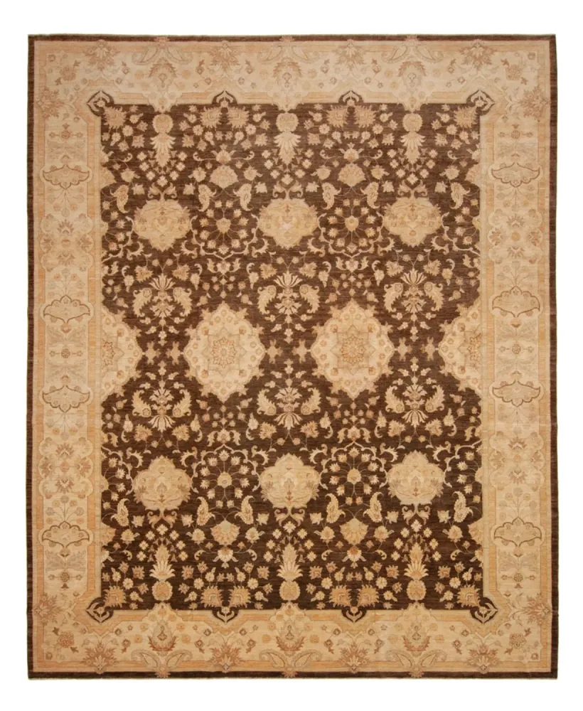 Ziegler Teppe - 465 x 368 cm - brun