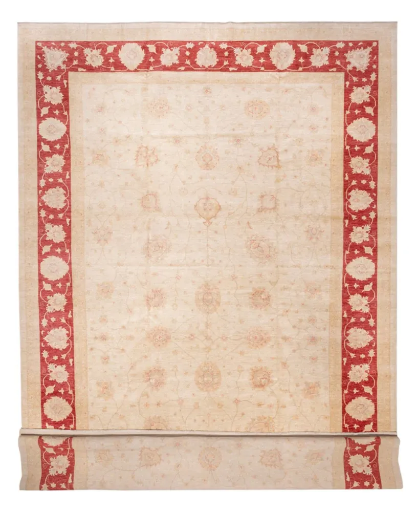 Ziegler Teppe - 689 x 402 cm - beige