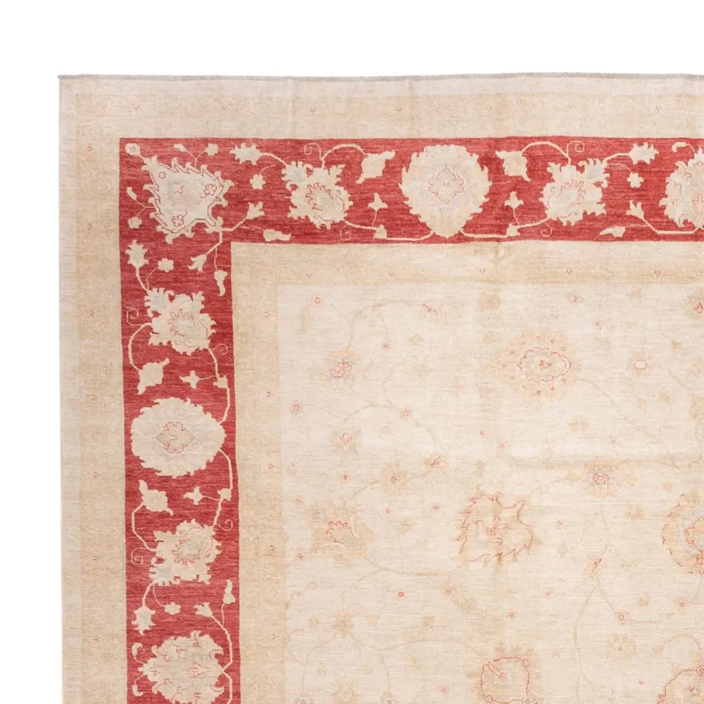Ziegler Teppe - 689 x 402 cm - beige
