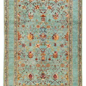 Ziegler Teppe - Ariana - 175 x 118 cm - turkis