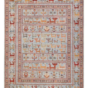 Ziegler Teppe - Ariana - 197 x 157 cm - lyseblå