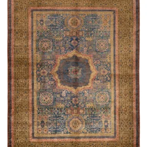 Ziegler Teppe - Ariana - 200 x 149 cm - olivengrønn