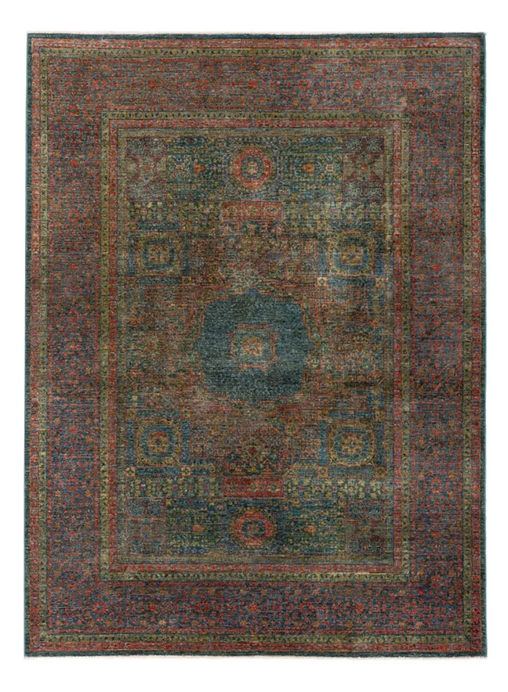 Ziegler Teppe - Ariana - 201 x 153 cm - havblå