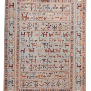 Ziegler Teppe - Ariana - 238 x 171 cm - lyseblå