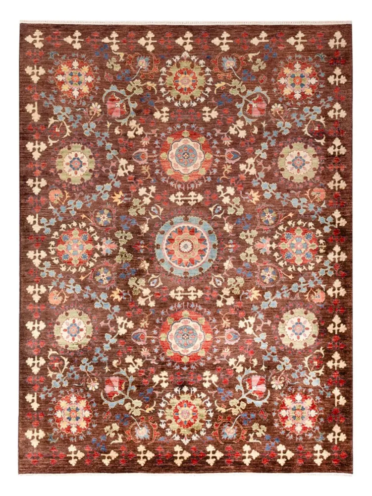 Ziegler Teppe - Ariana - 244 x 191 cm - mørk brun