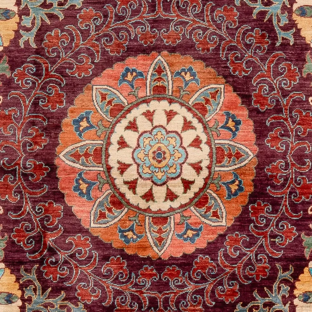Ziegler Teppe - Ariana - 251 x 202 cm - vinrød