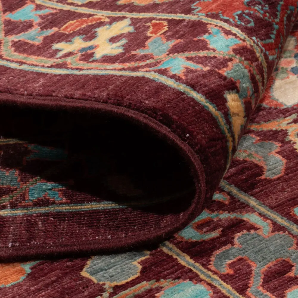 Ziegler Teppe - Ariana - 251 x 202 cm - vinrød