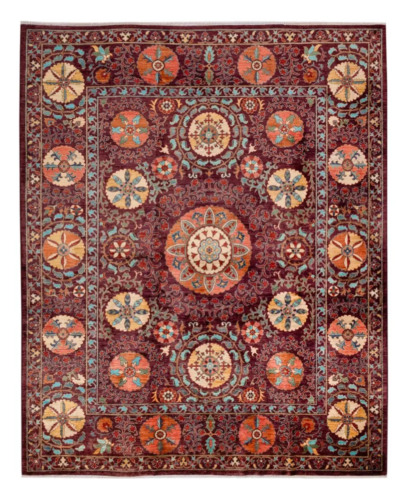 Ziegler Teppe - Ariana - 251 x 202 cm - vinrød