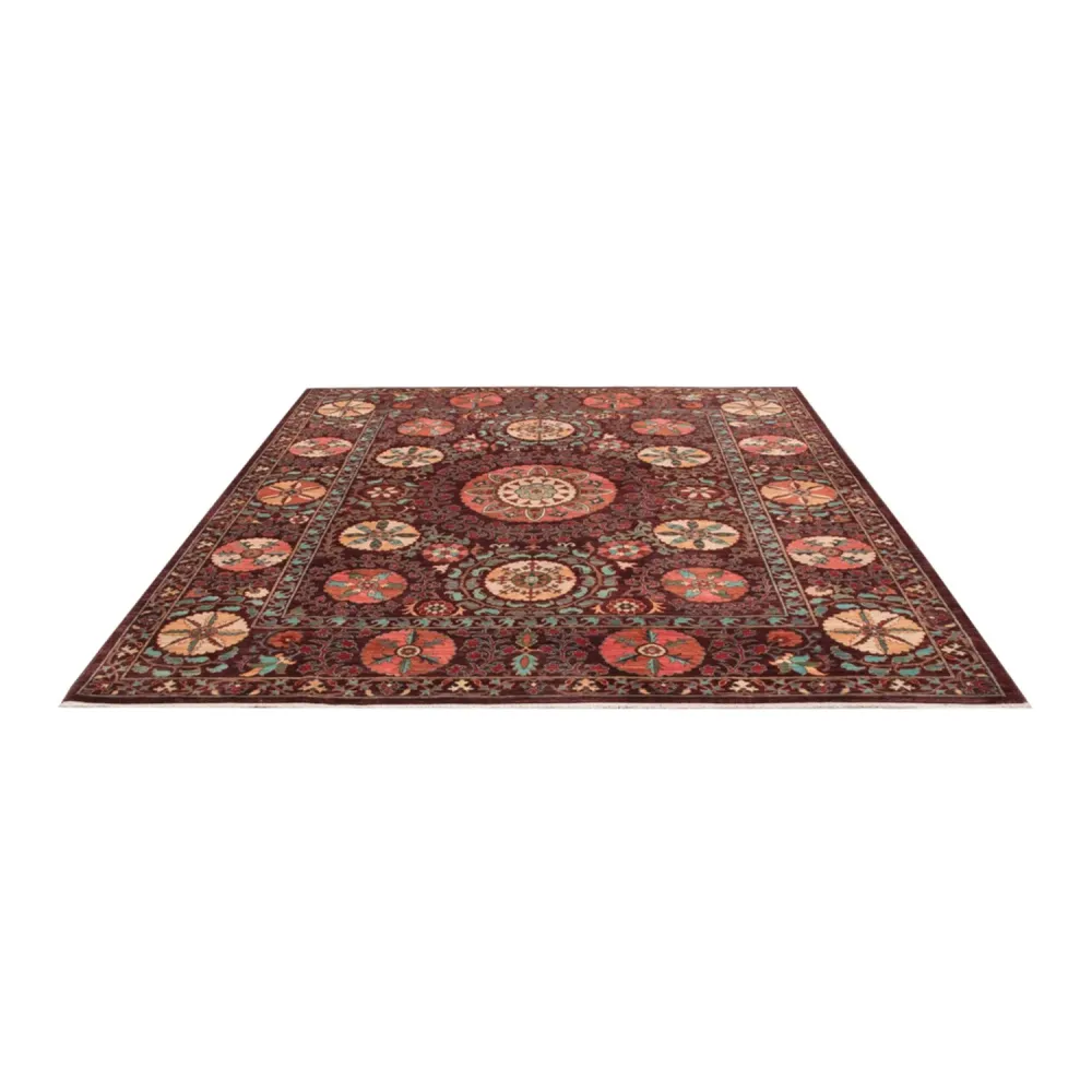 Ziegler Teppe - Ariana - 251 x 202 cm - vinrød