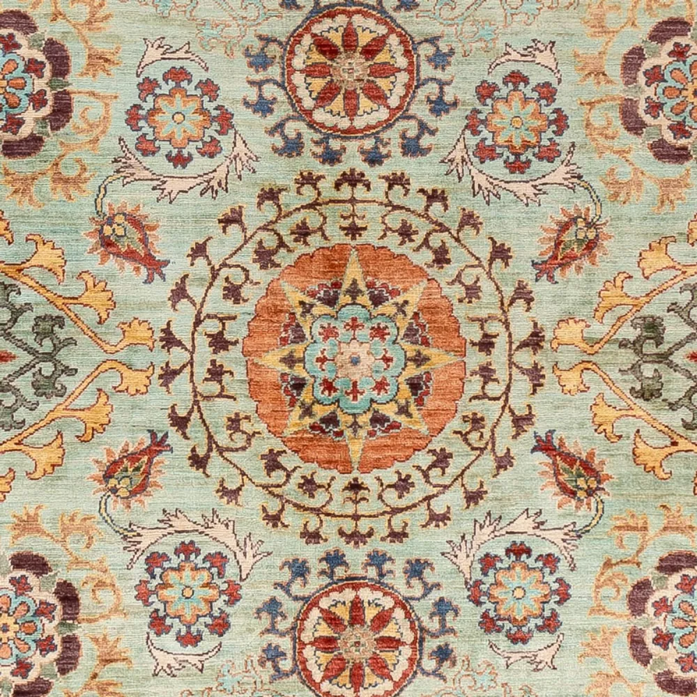 Ziegler Teppe - Ariana - 251 x 204 cm - mintgrønn