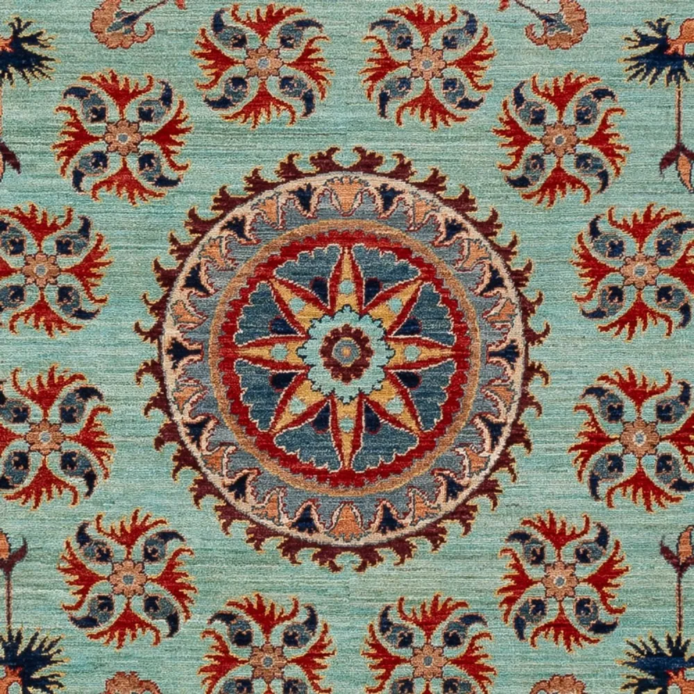 Ziegler Teppe - Ariana - 258 x 205 cm - turkis