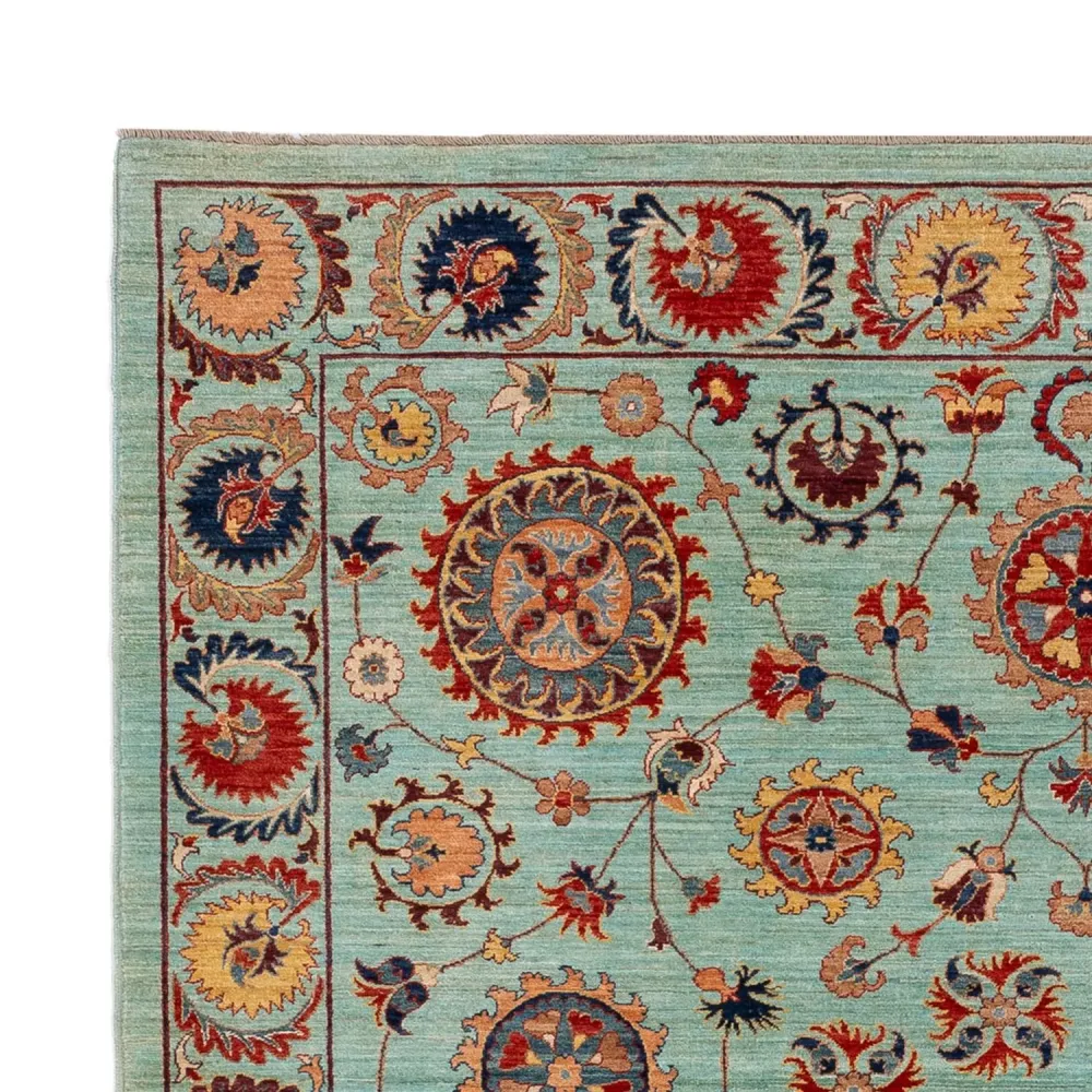 Ziegler Teppe - Ariana - 258 x 205 cm - turkis