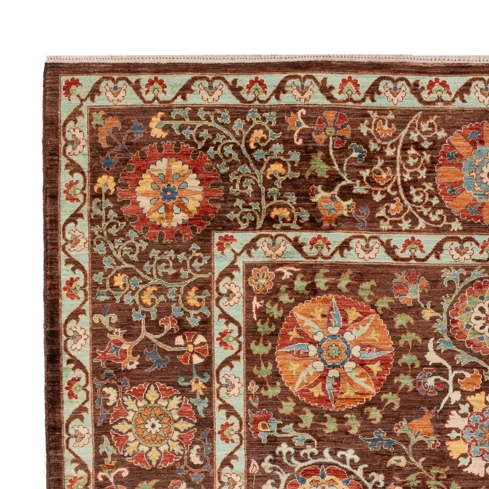 Ziegler Teppe - Ariana - 273 x 204 cm - mørk brun
