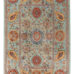 Ziegler Teppe - Ariana - 275 x 187 cm - lyseblå