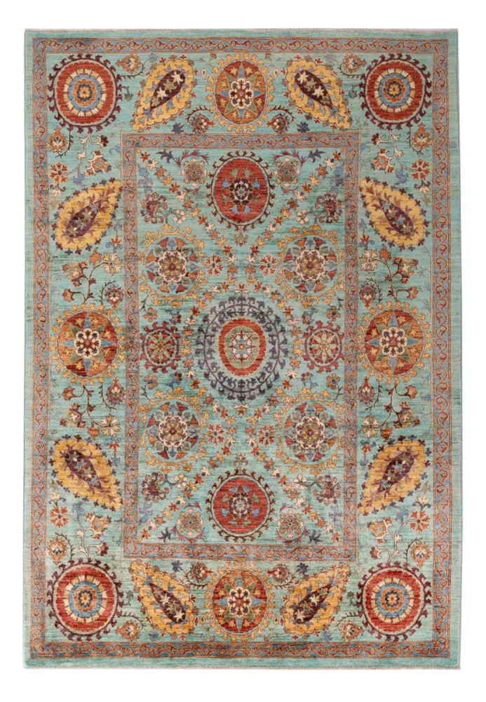Ziegler Teppe - Ariana - 275 x 187 cm - lyseblå