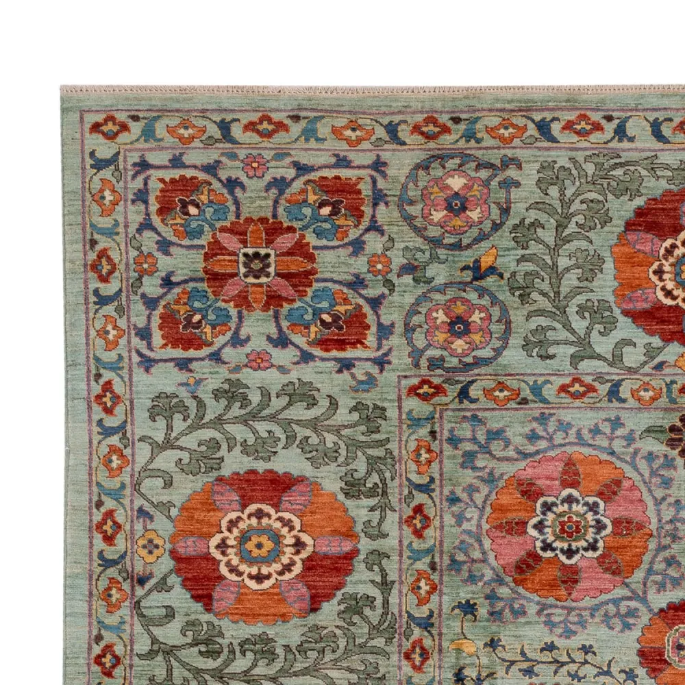 Ziegler Teppe - Ariana - 275 x 215 cm - turkis