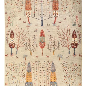 Ziegler Teppe - Ariana - 297 x 210 cm - lysegrå
