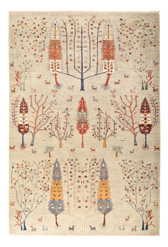 Ziegler Teppe - Ariana - 297 x 210 cm - lysegrå