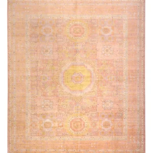 Ziegler Teppe - Ariana - 299 x 260 cm - lysebrun