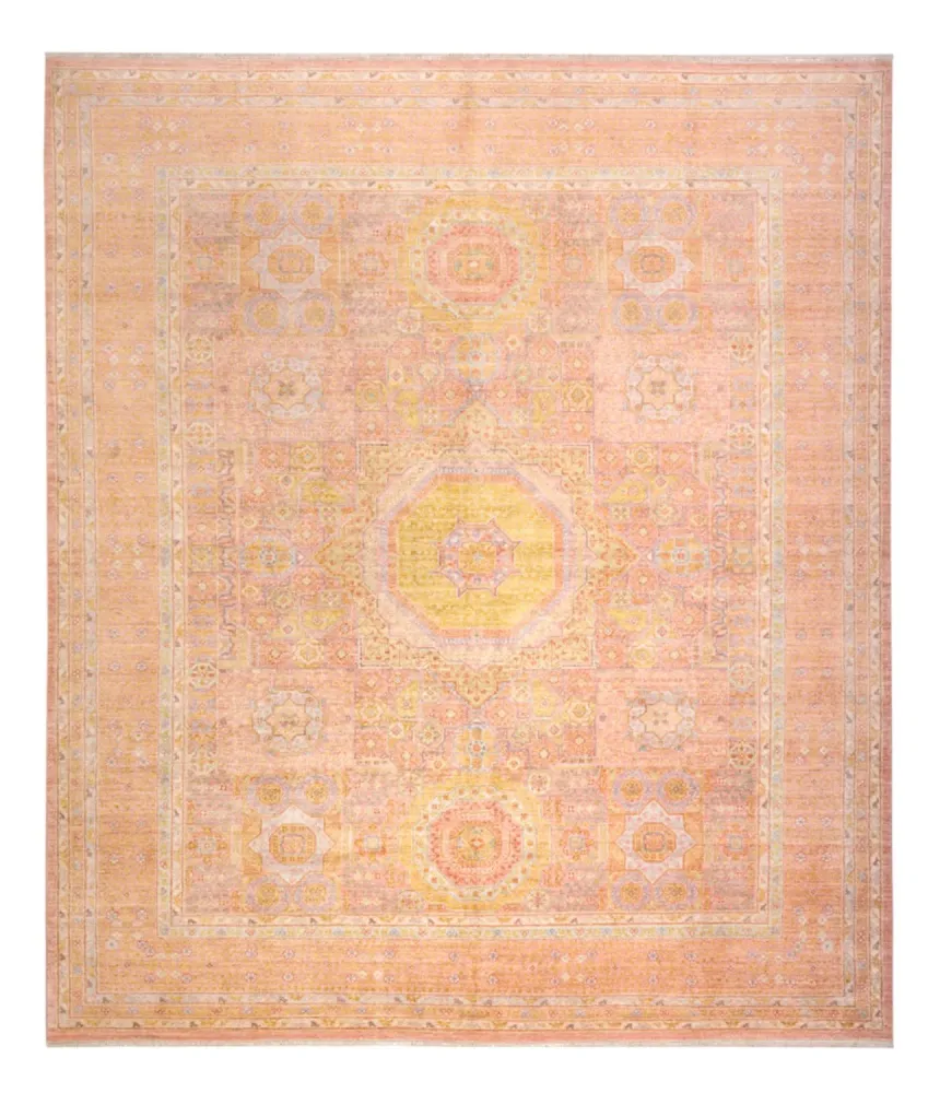 Ziegler Teppe - Ariana - 299 x 260 cm - lysebrun