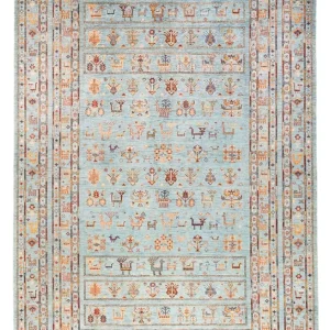 Ziegler Teppe - Ariana - 312 x 213 cm - lyseblå