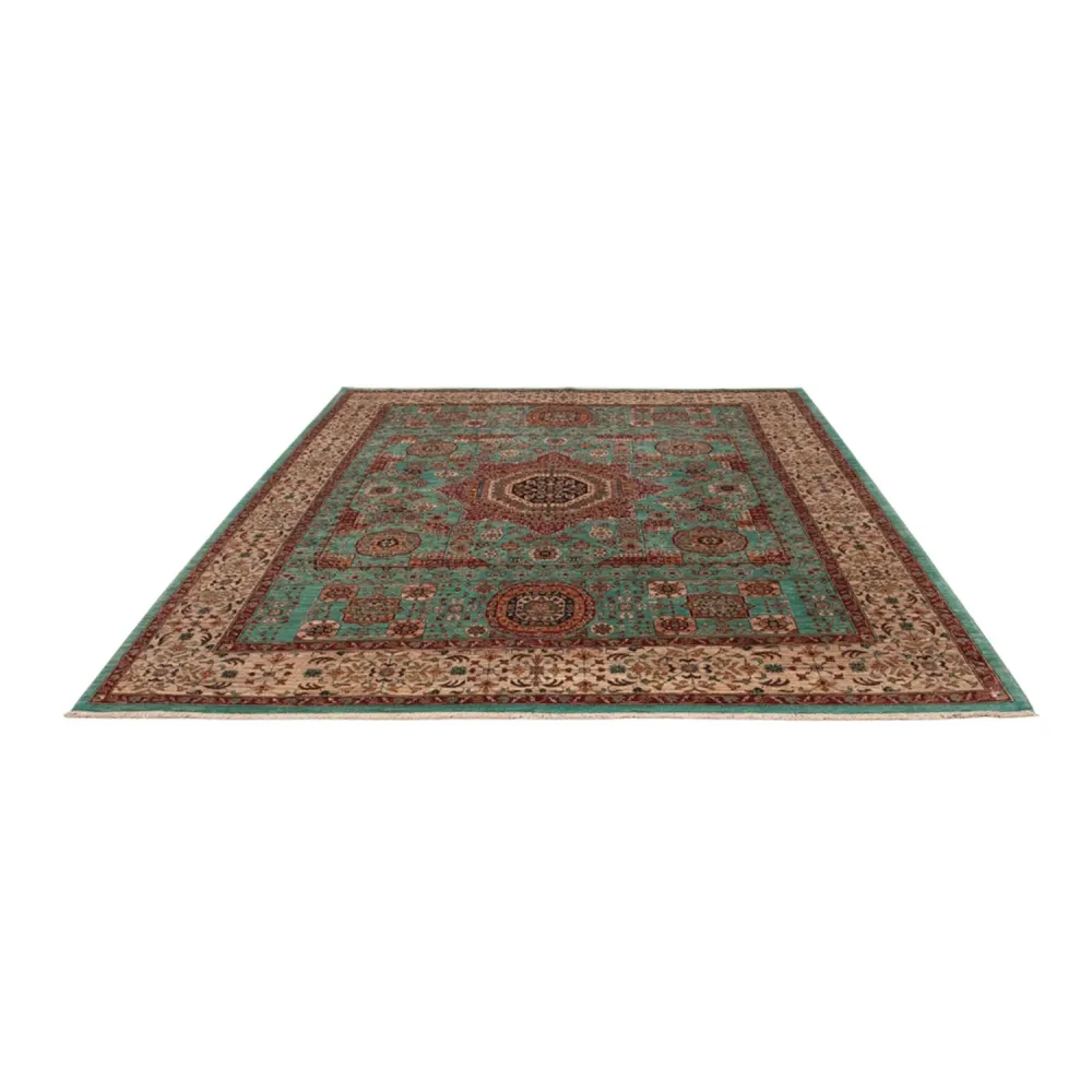 Ziegler Teppe - Ariana - 313 x 254 cm - turkis
